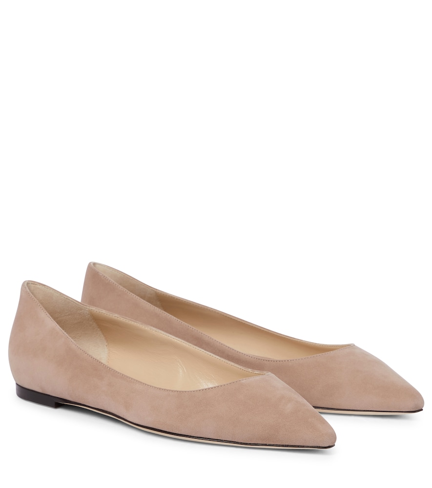Jimmy Choo Romy suede ballet flats