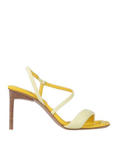 Woman Thong sandal Light yellow