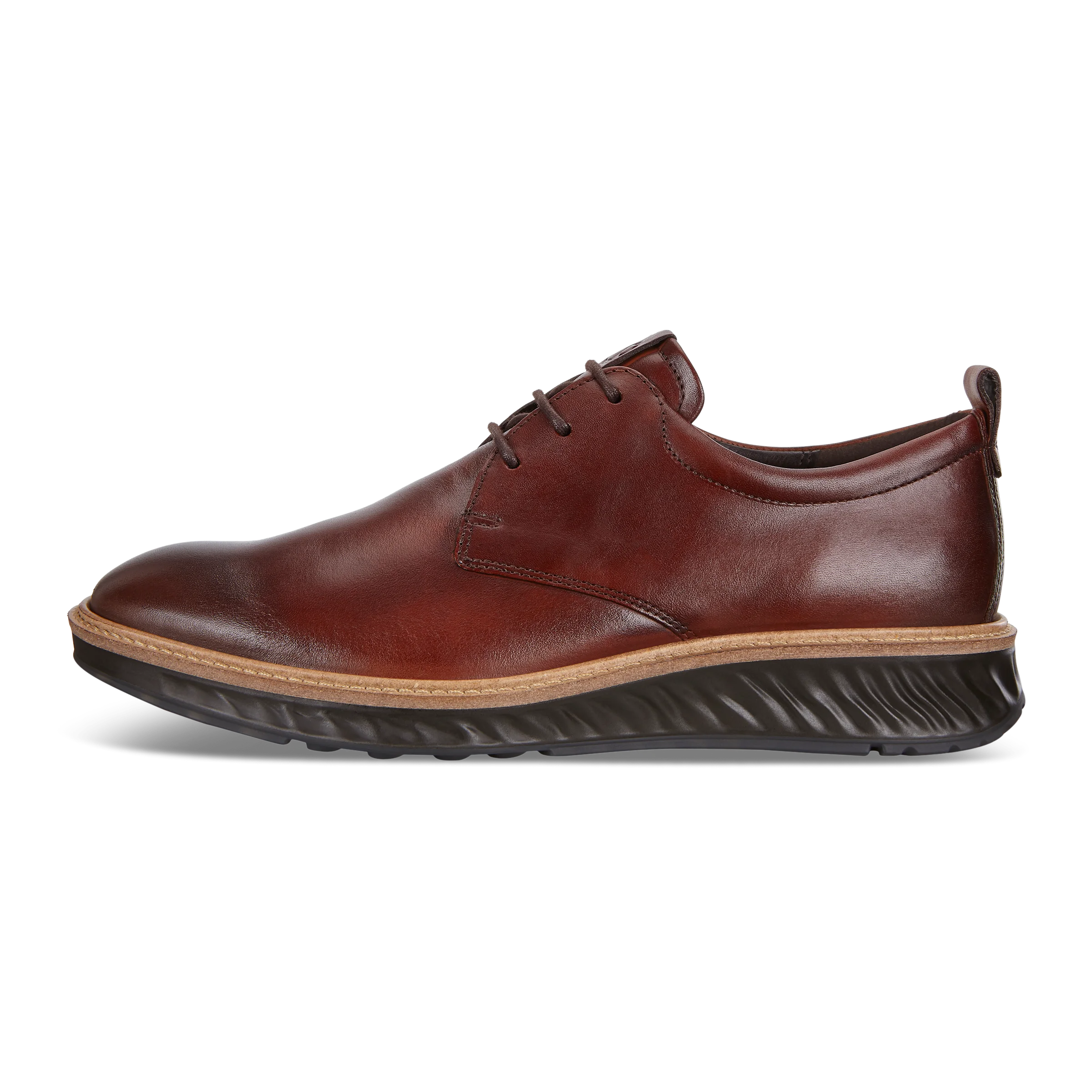 ST.1 Hybrid - Derbies cuir pour homme - Marron