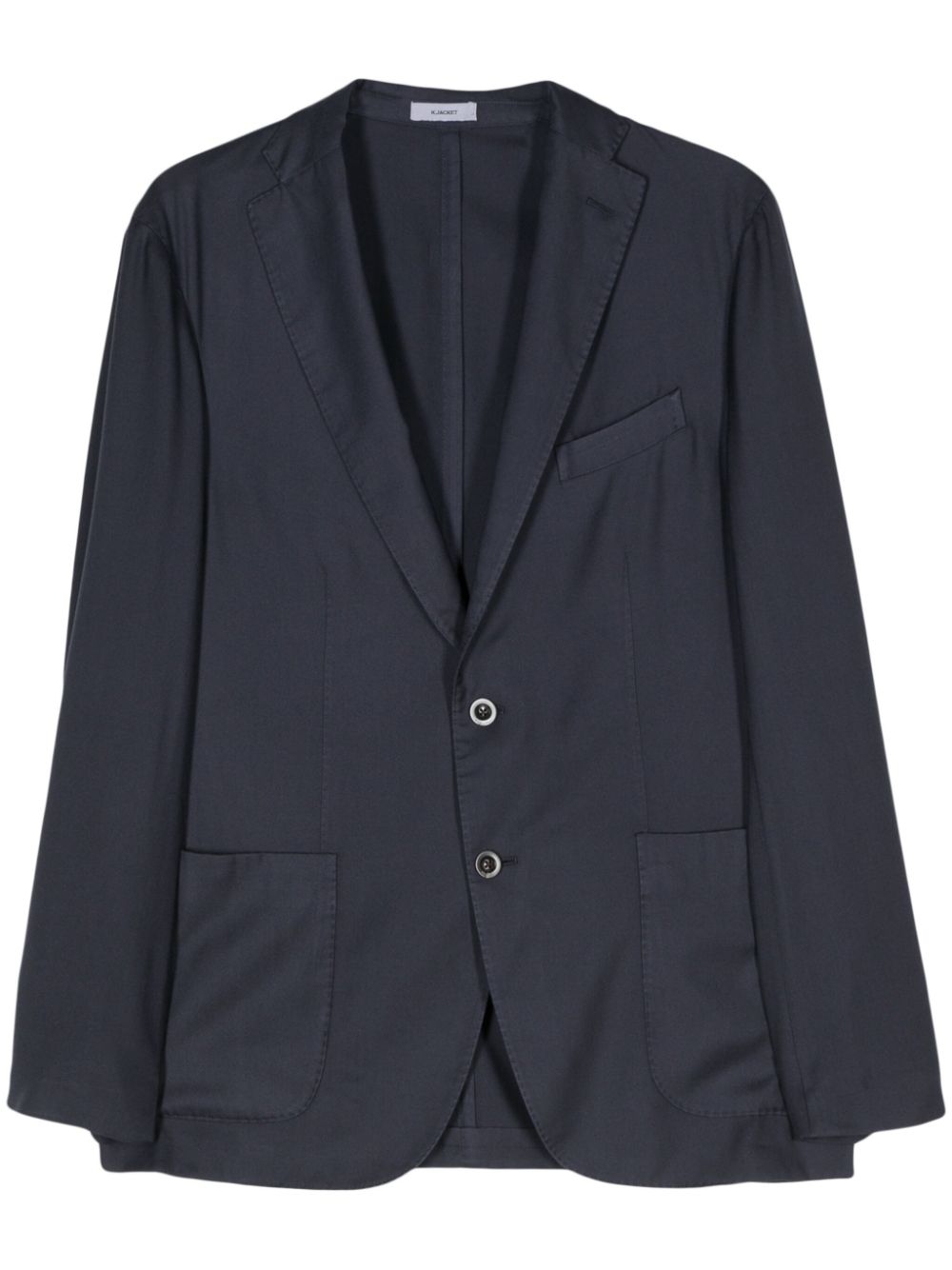Single-breasted blazer - Blue