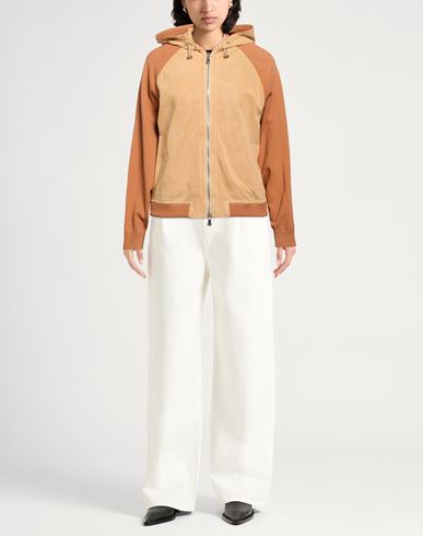 Woman Jacket Sand Size 2 Sheepskin