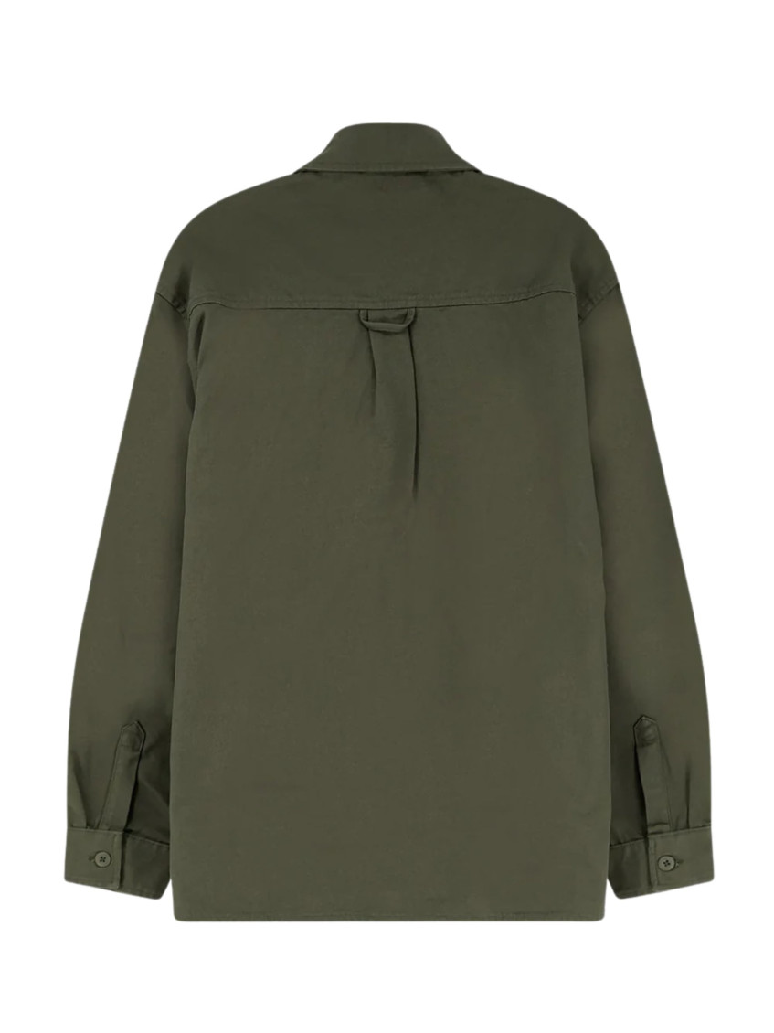 Olive Regular Shirt Jacket