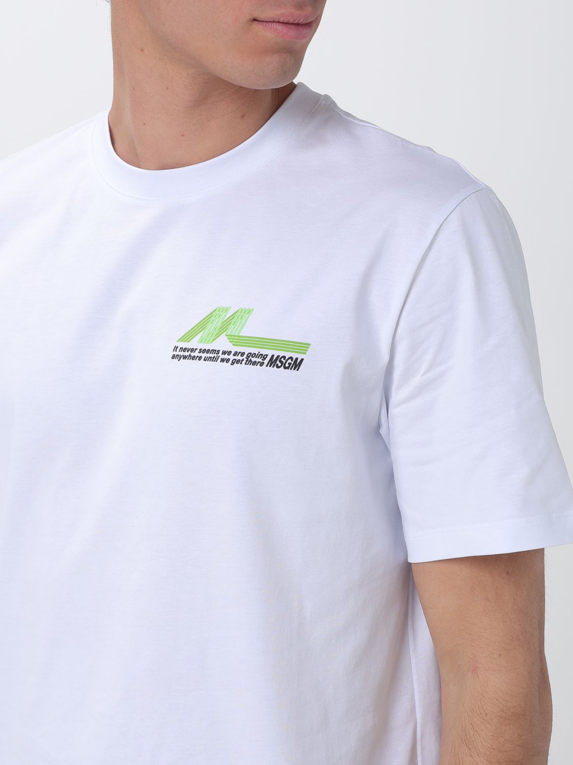 T-Shirt Men color White