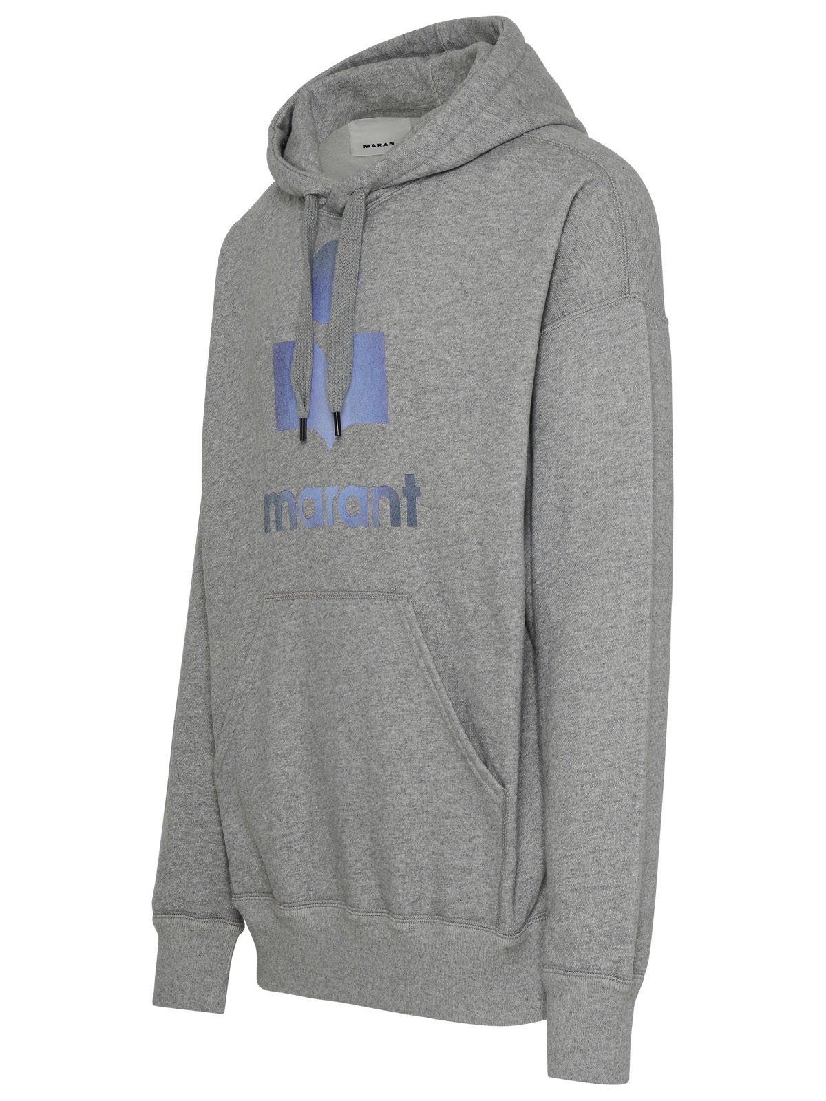 Logo Printed Drawstring Hoodie