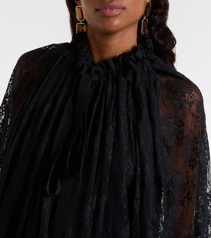 Lace midi dress