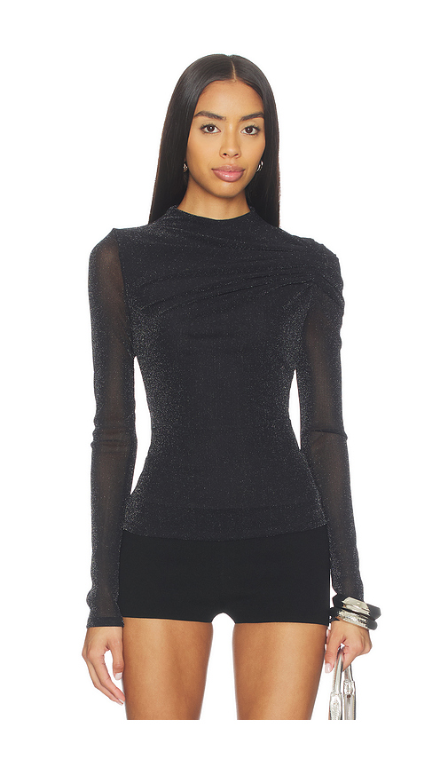 Lovers and Friends Vivian Top in Black. - L also in M, S, XL