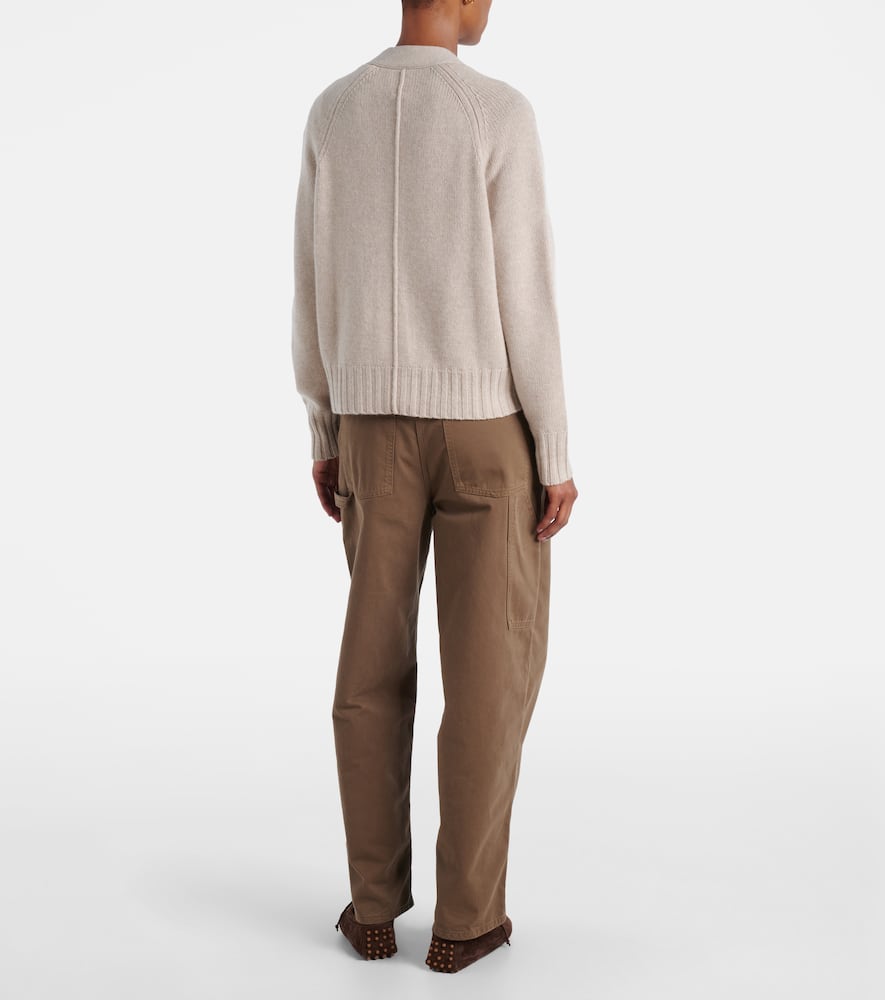 Wool and cashmere cardigan
