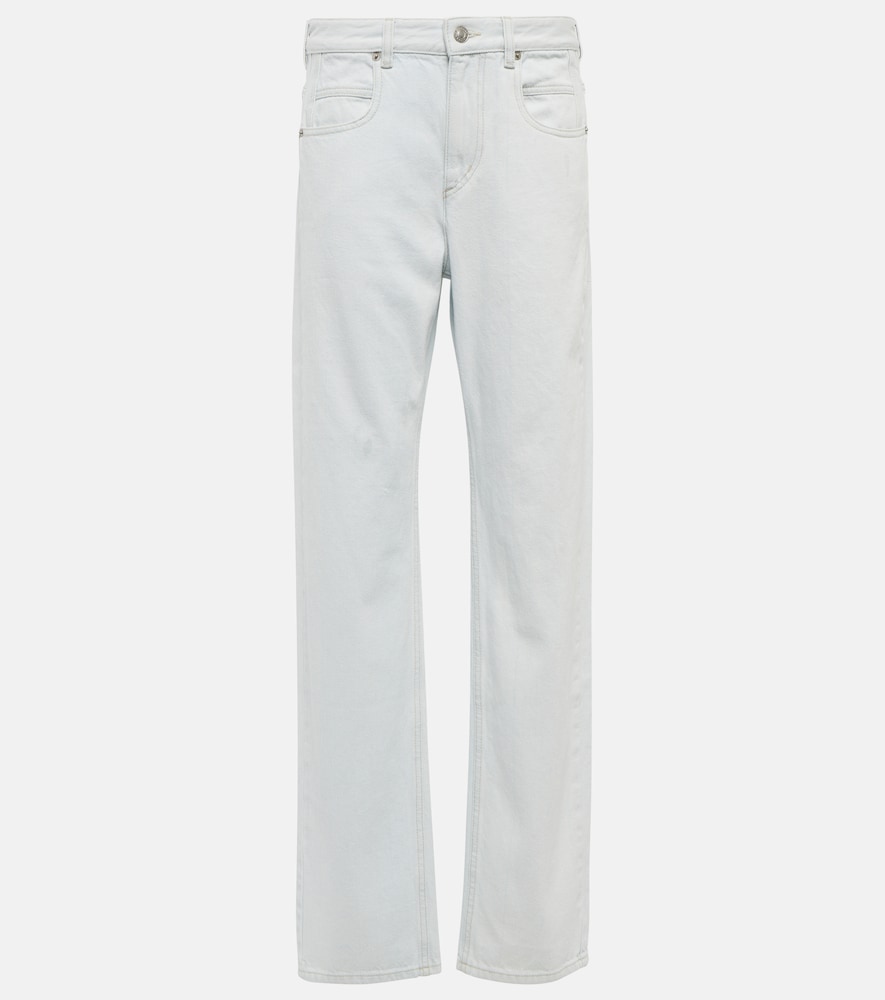 Vendelia high-rise straight jeans