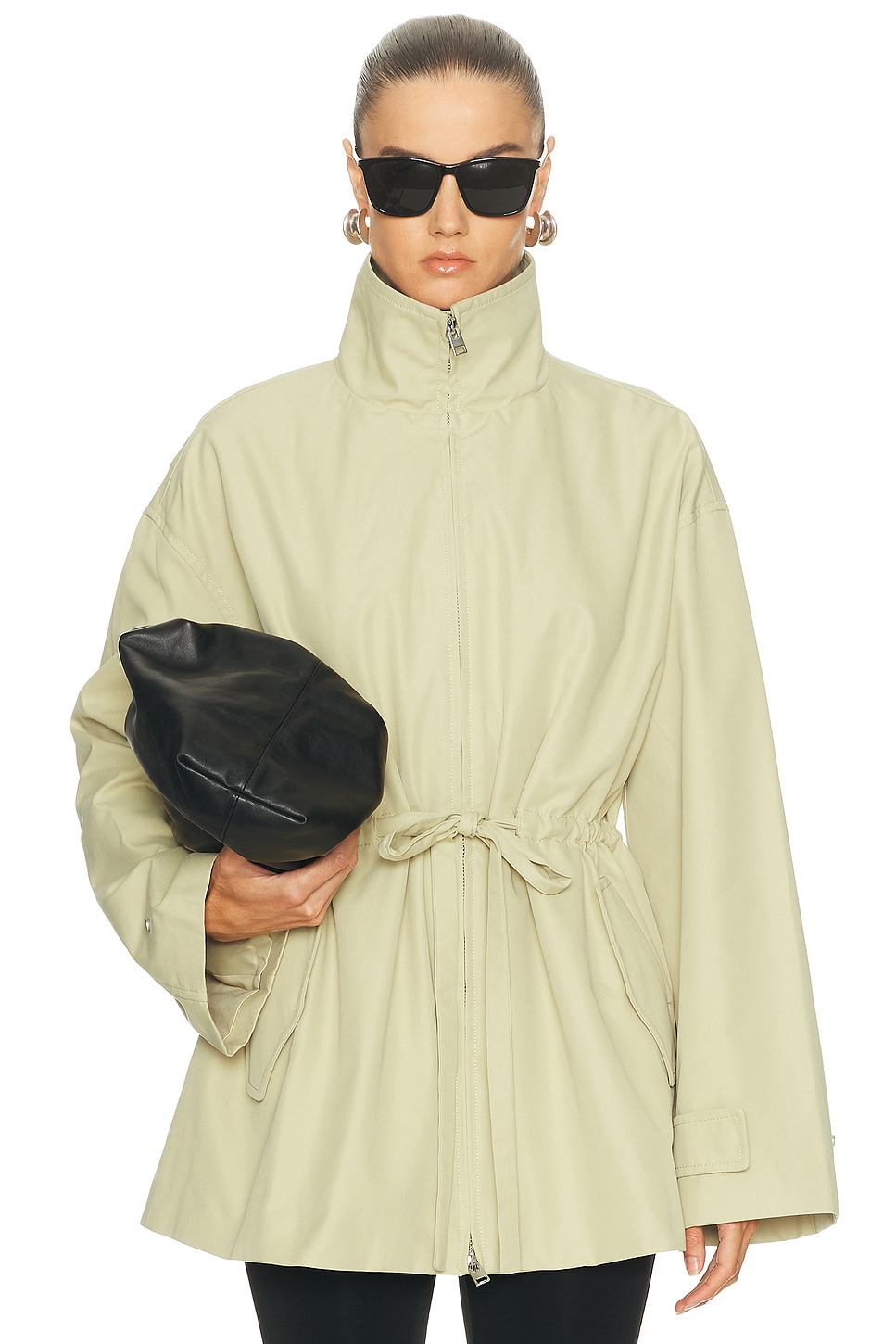 L'Academie by Marianna Miki Jacket in Khaki - Beige. XL also in XS, XXS, S
