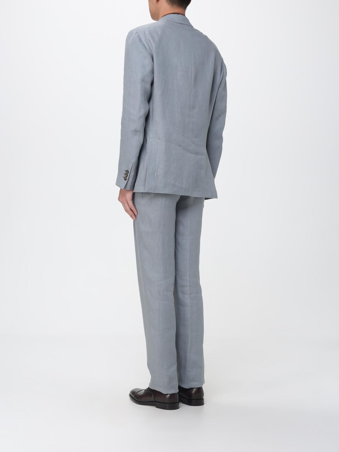 Suit Men color Grey