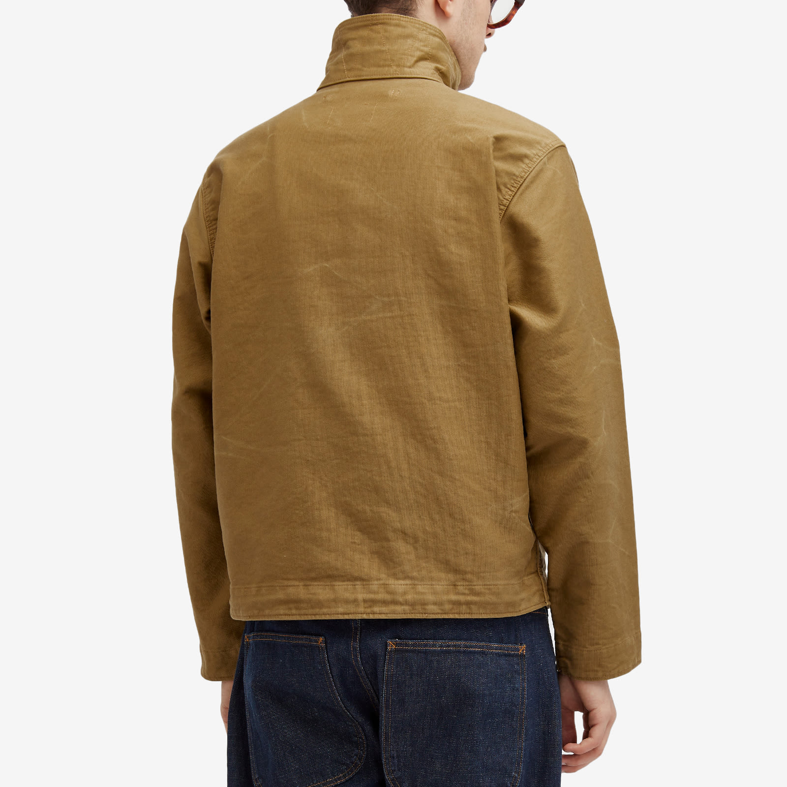 Men's Bower Lined Deck Jacket in Khaki Drab