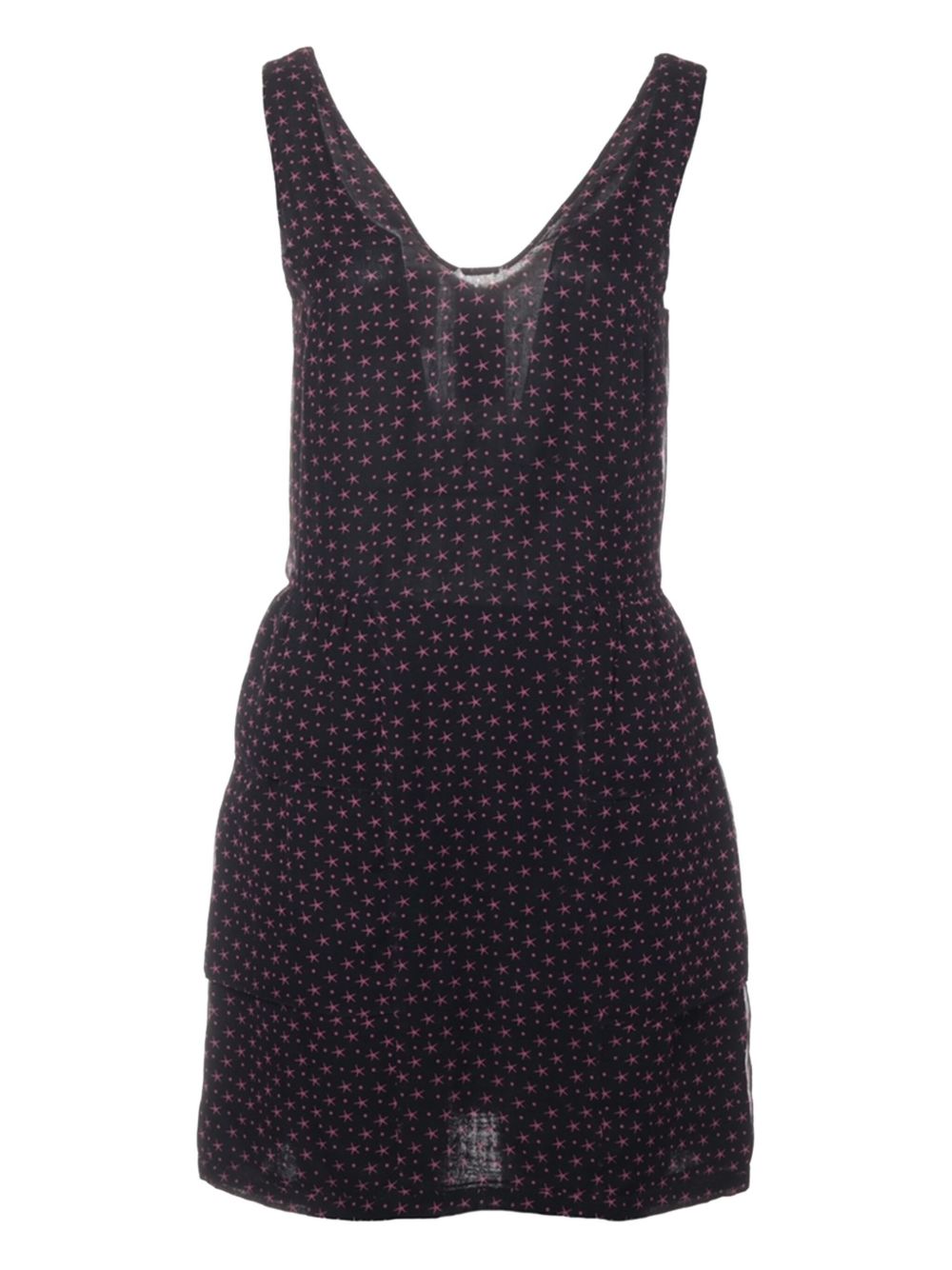 CHANEL Pre-Owned 2012 sleeveless silk dress - Black