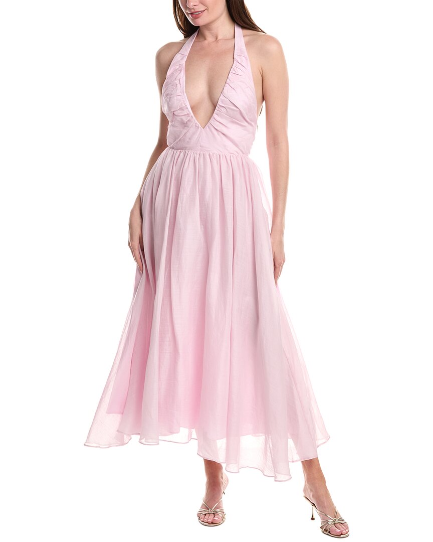 Dorota Halter Neck Maxi Dress