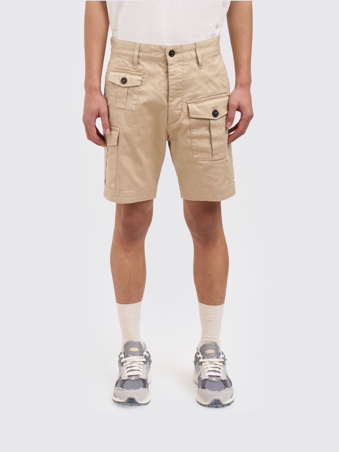 Shorts Men color Beige