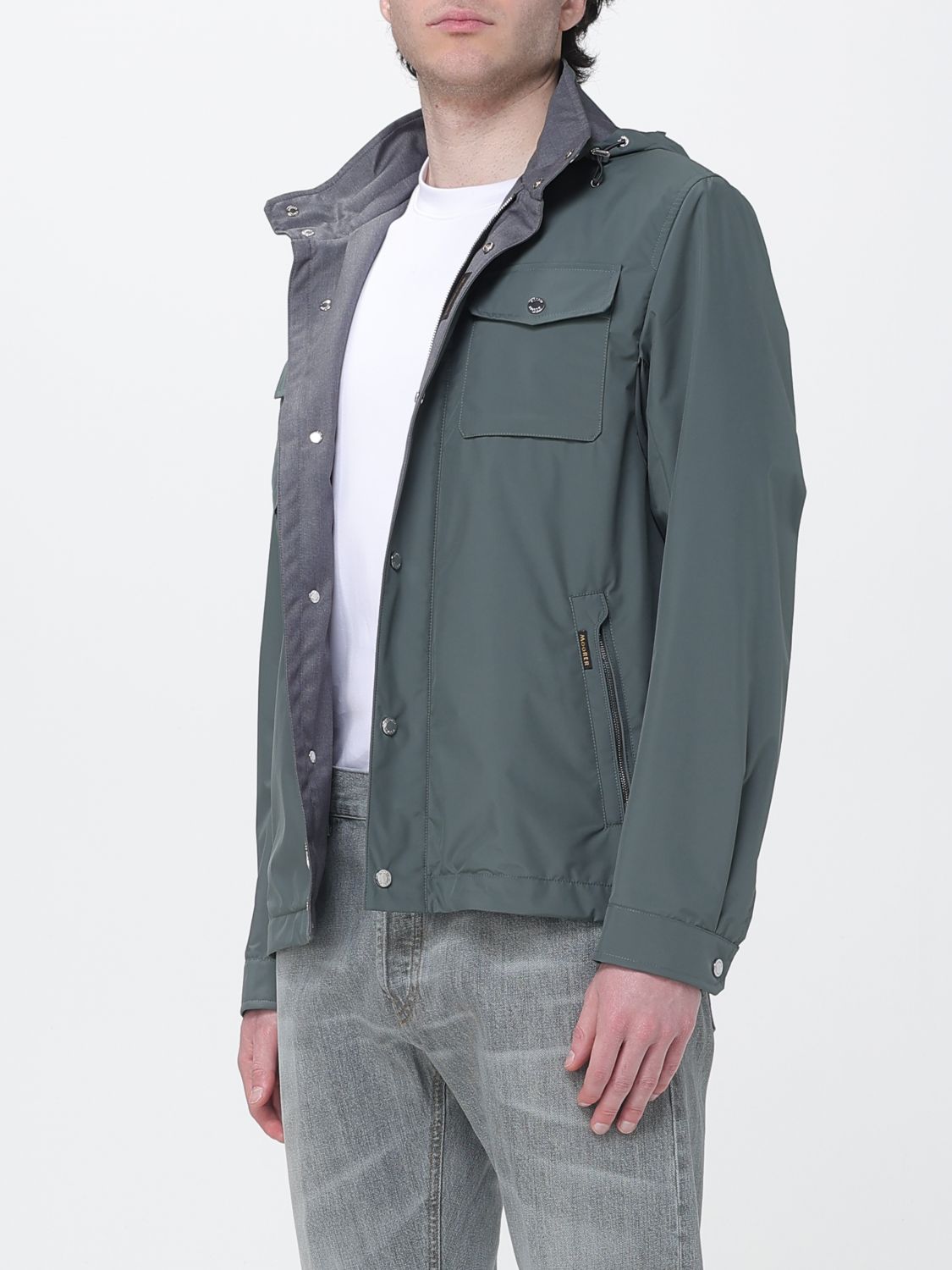Jacket Men color Green