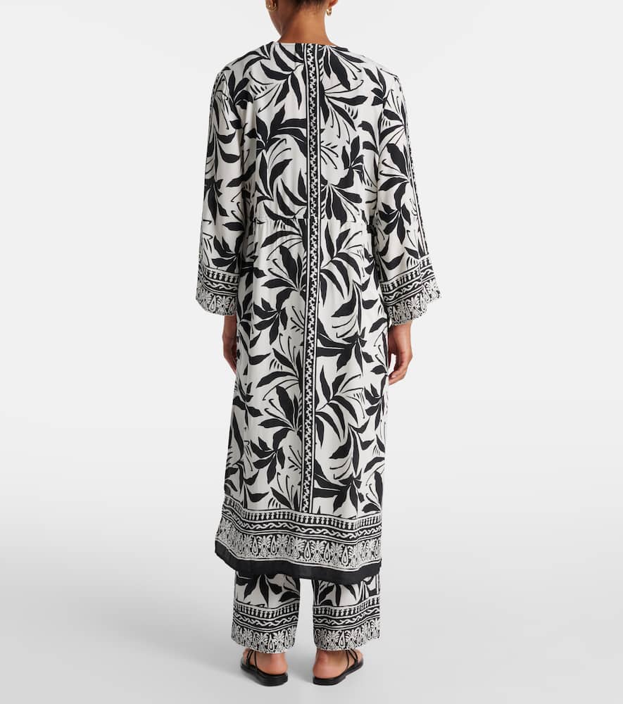 Addison printed cardigan