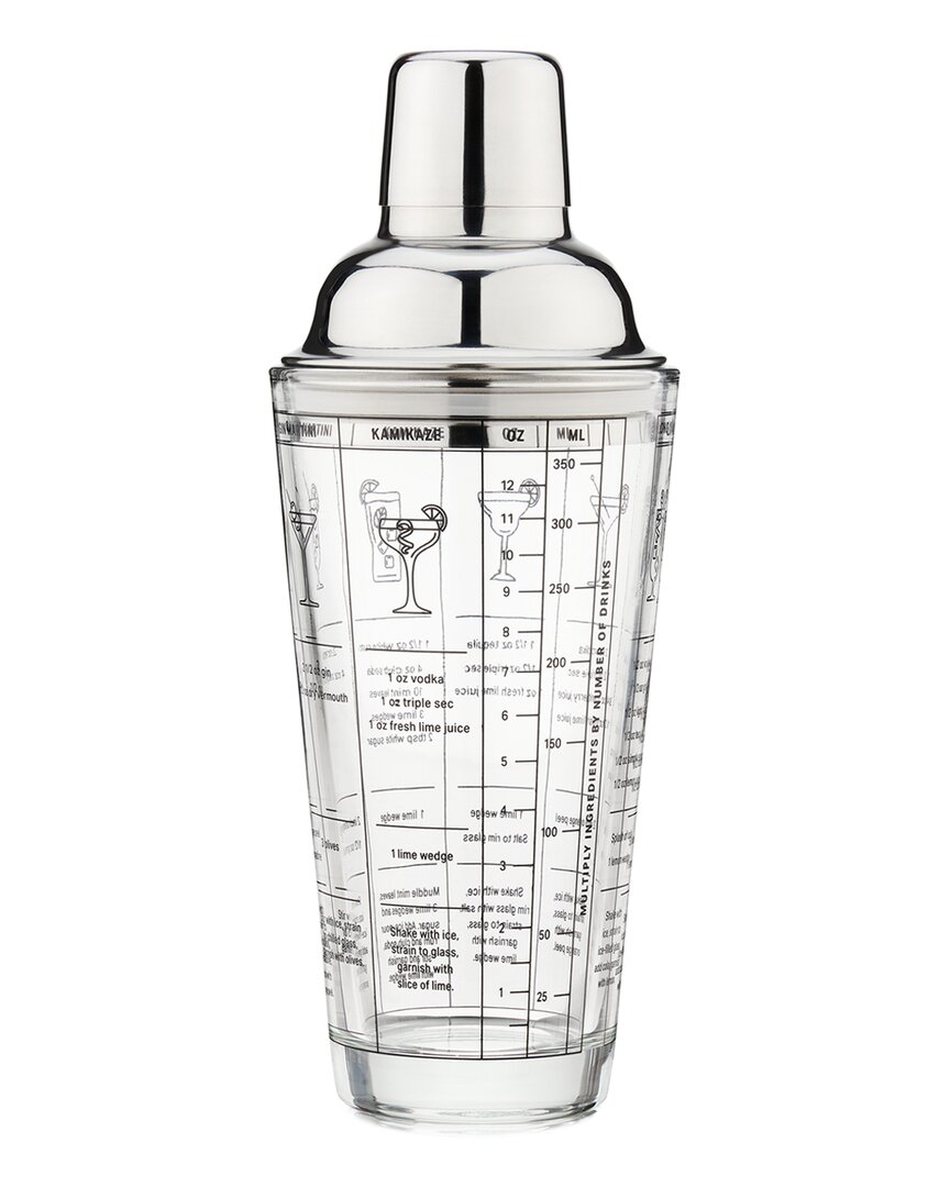 Brands Glass Recipe Shaker