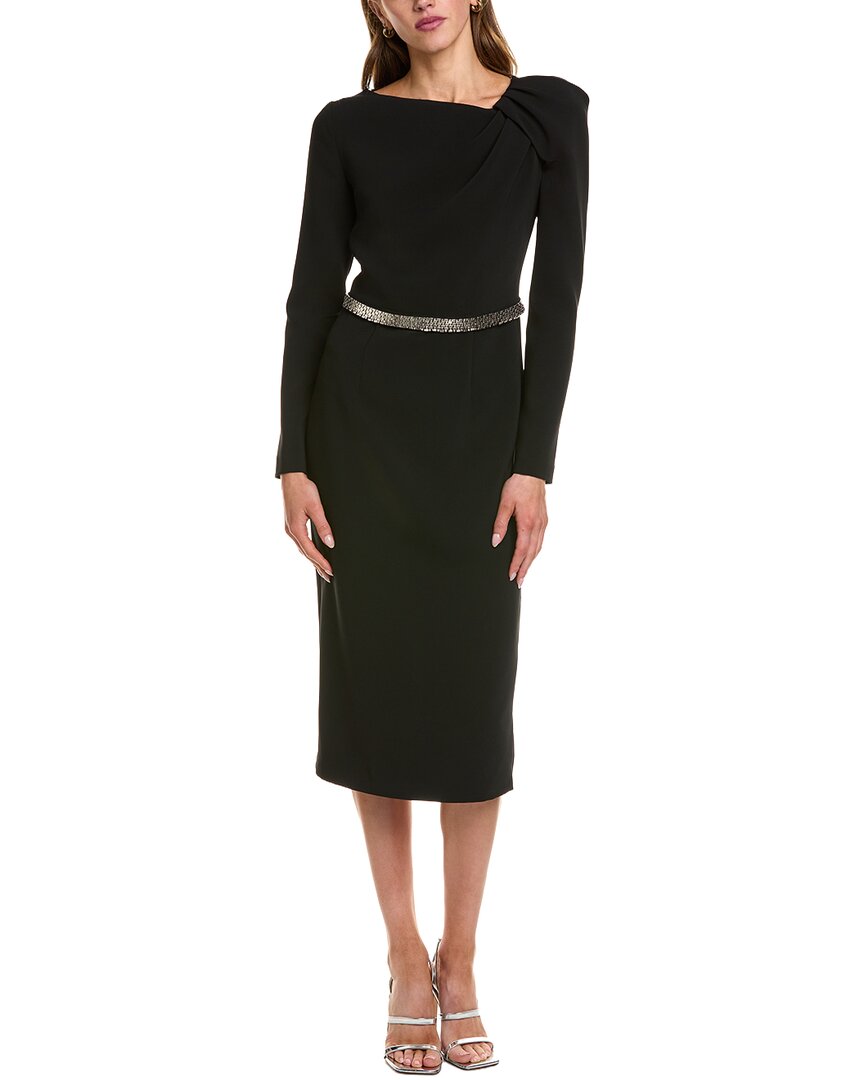 Chain Waist Midi Dress