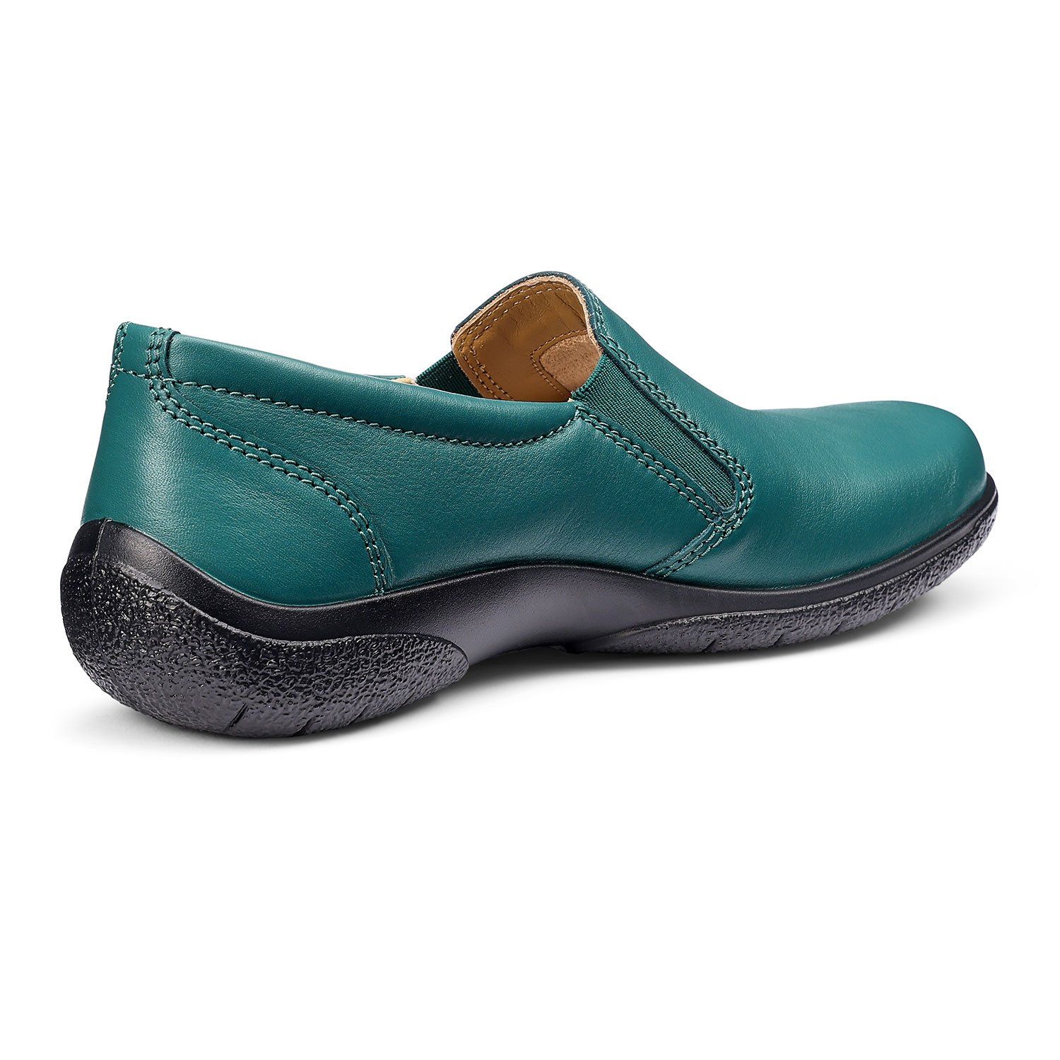 Hotter Women's Wide Fit 'Glove II' Slip On Shoes in Tea