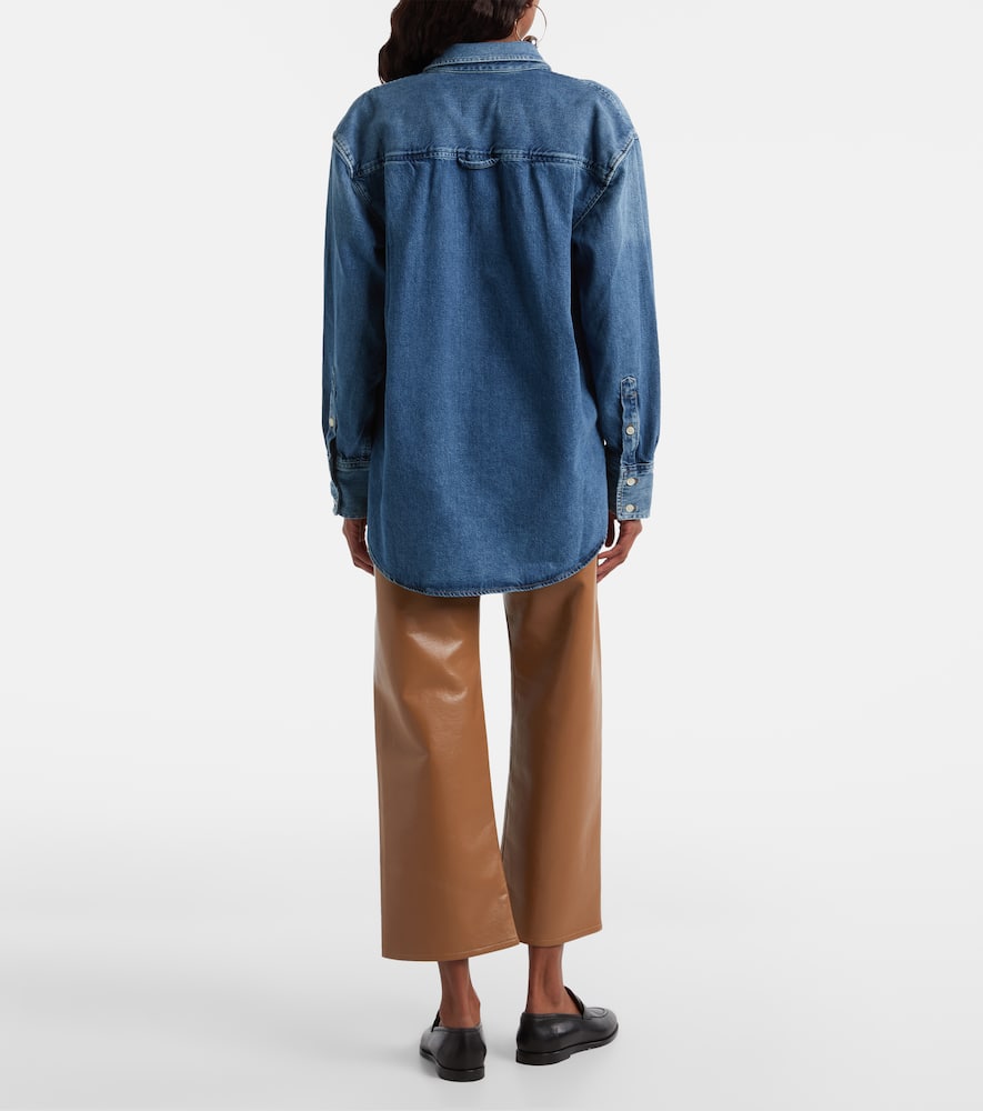 Faye cropped straight pants