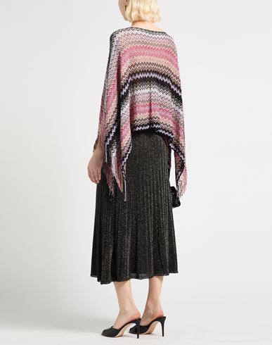 Woman Midi skirt Black Size S Viscose, Polyester