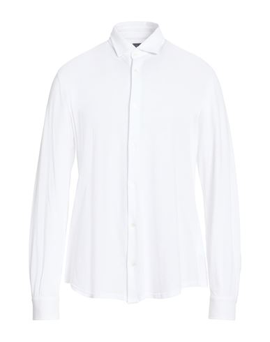 Man Shirt White Size 46 Cotton