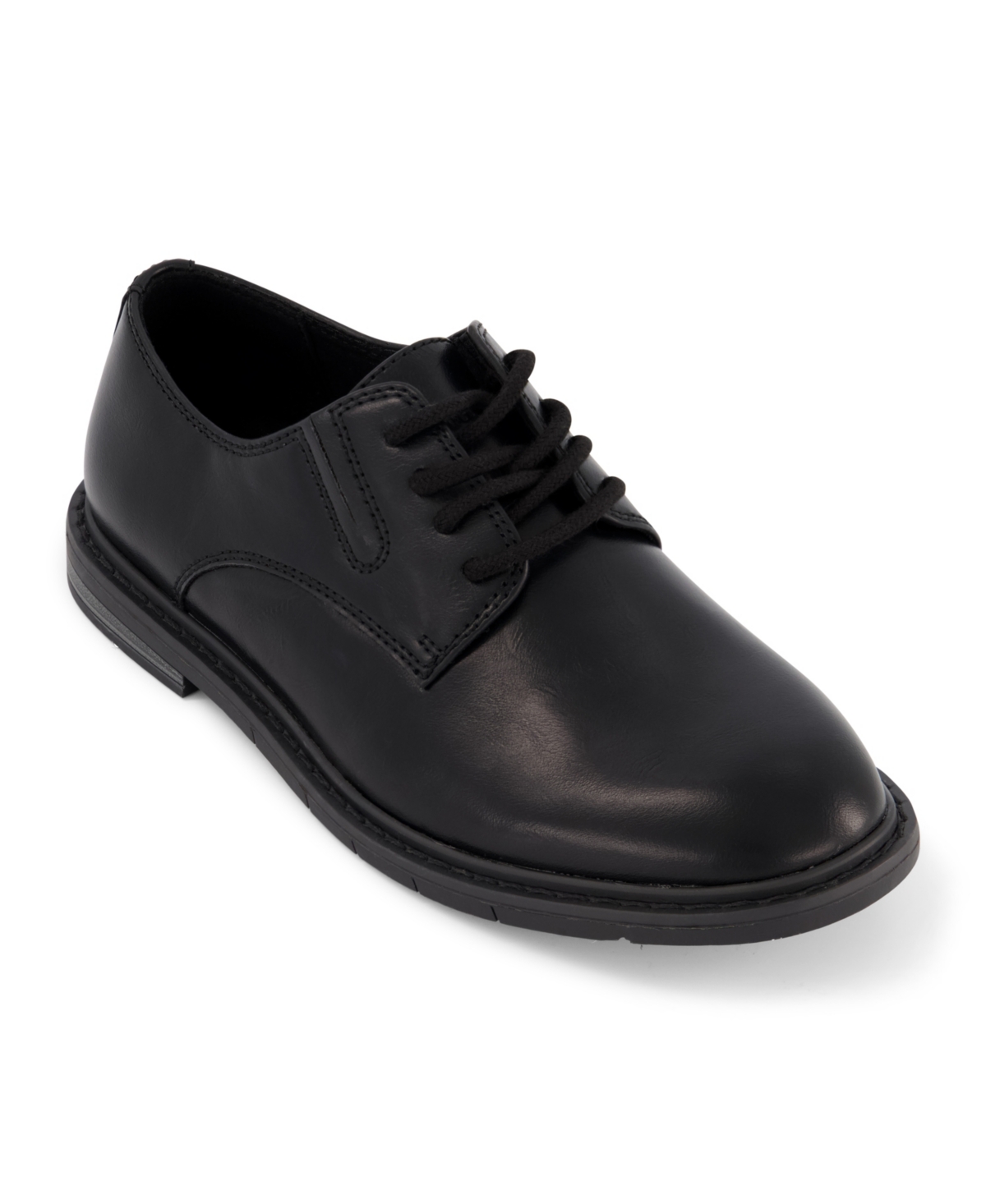 Little Boys Padded Inside Dress Shoes - Black
