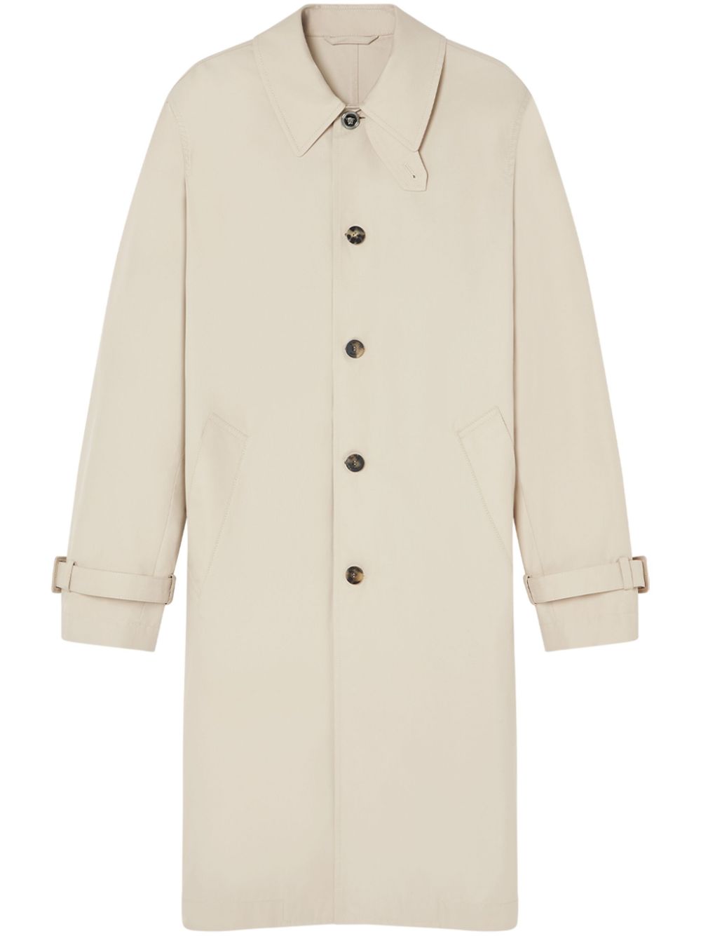 Barrocco Sea cotton coat - Neutrals