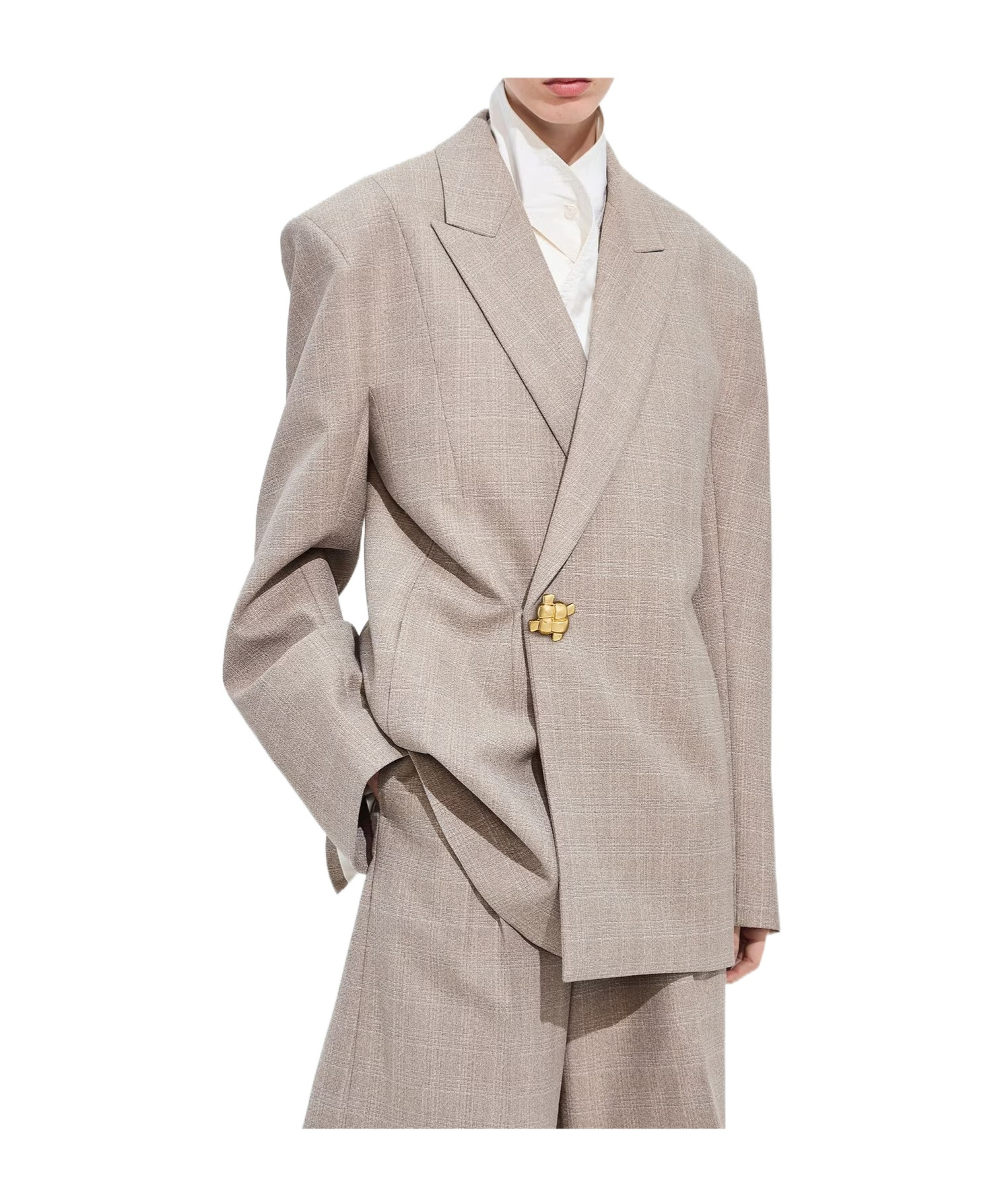 Prince Of Wales Wool Jacket