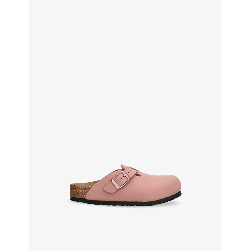 Kids' Boston Suede Clogs