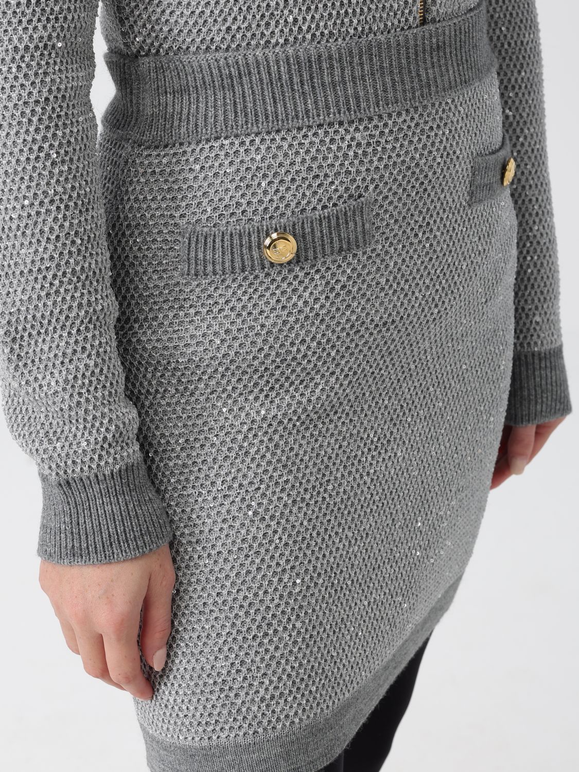 Skirt Woman color Grey