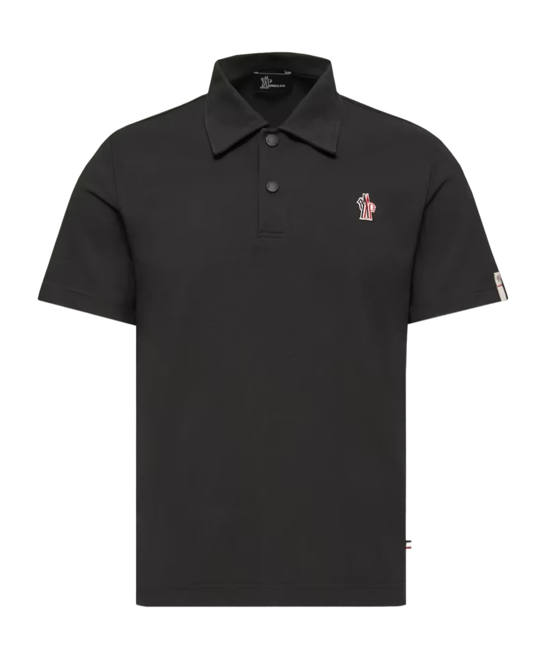 Grenoble Logo-Patch Short-Sleeved Polo Shirt