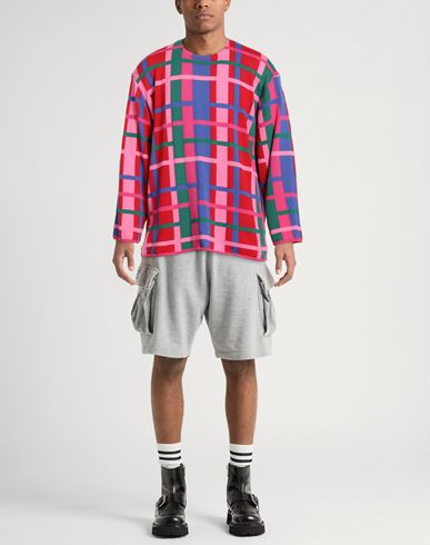 Comme Des Garçons Man Sweater Pink Size S Wool, Acrylic