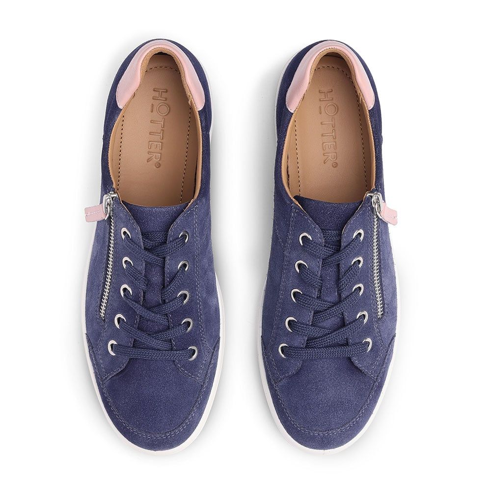 Hotter 'chase Ii' Trainers In Indigo