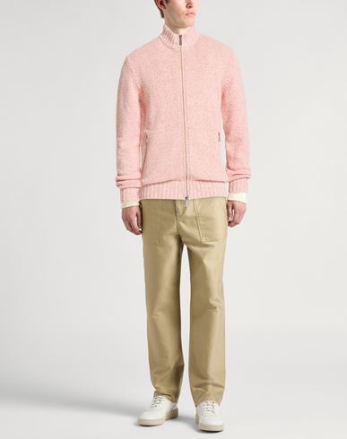 Platinum Man Cardigan Coral Size M Cotton, Polyester