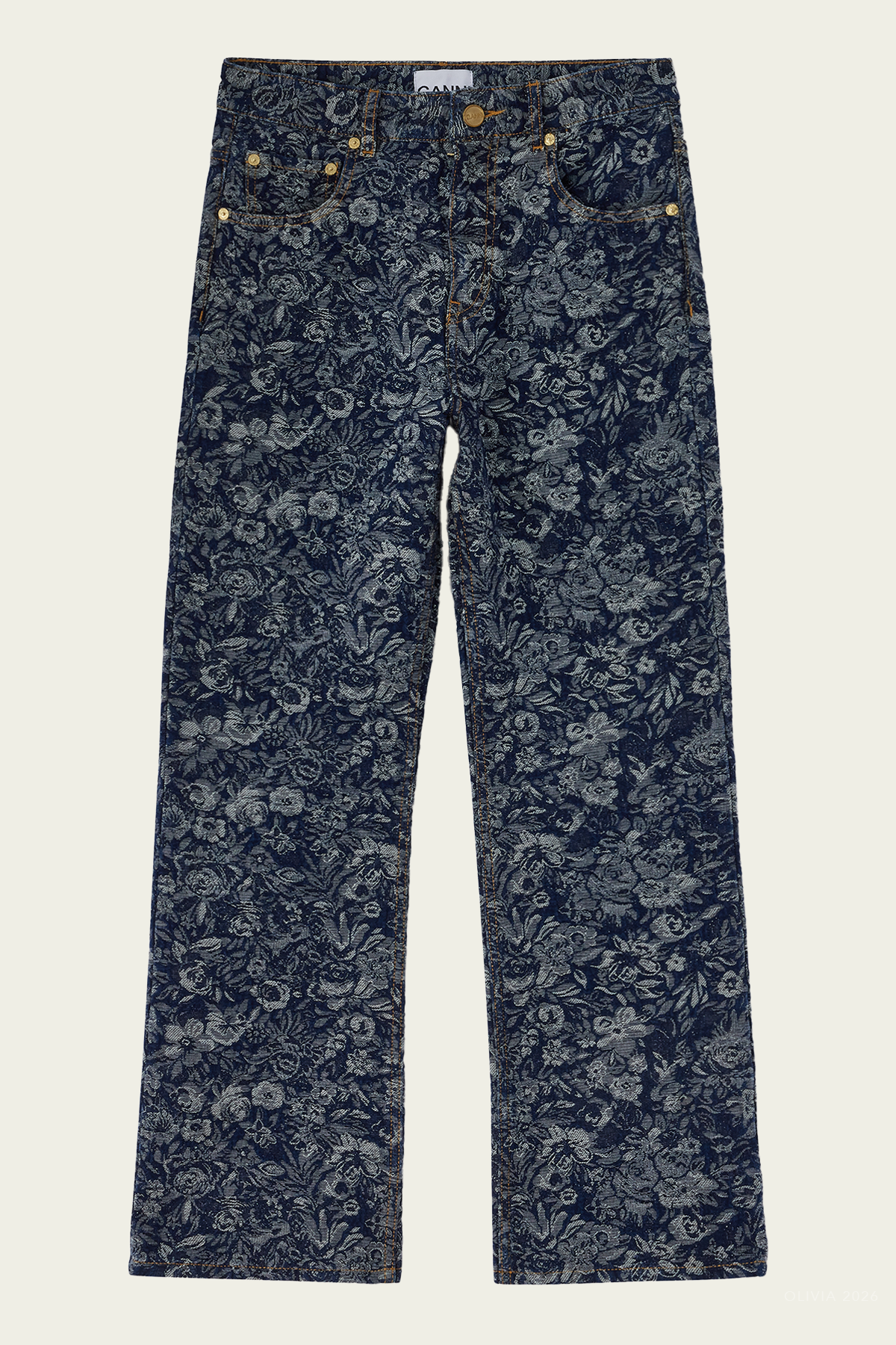 Tapestry Denim Betzy Cropped in Rinse