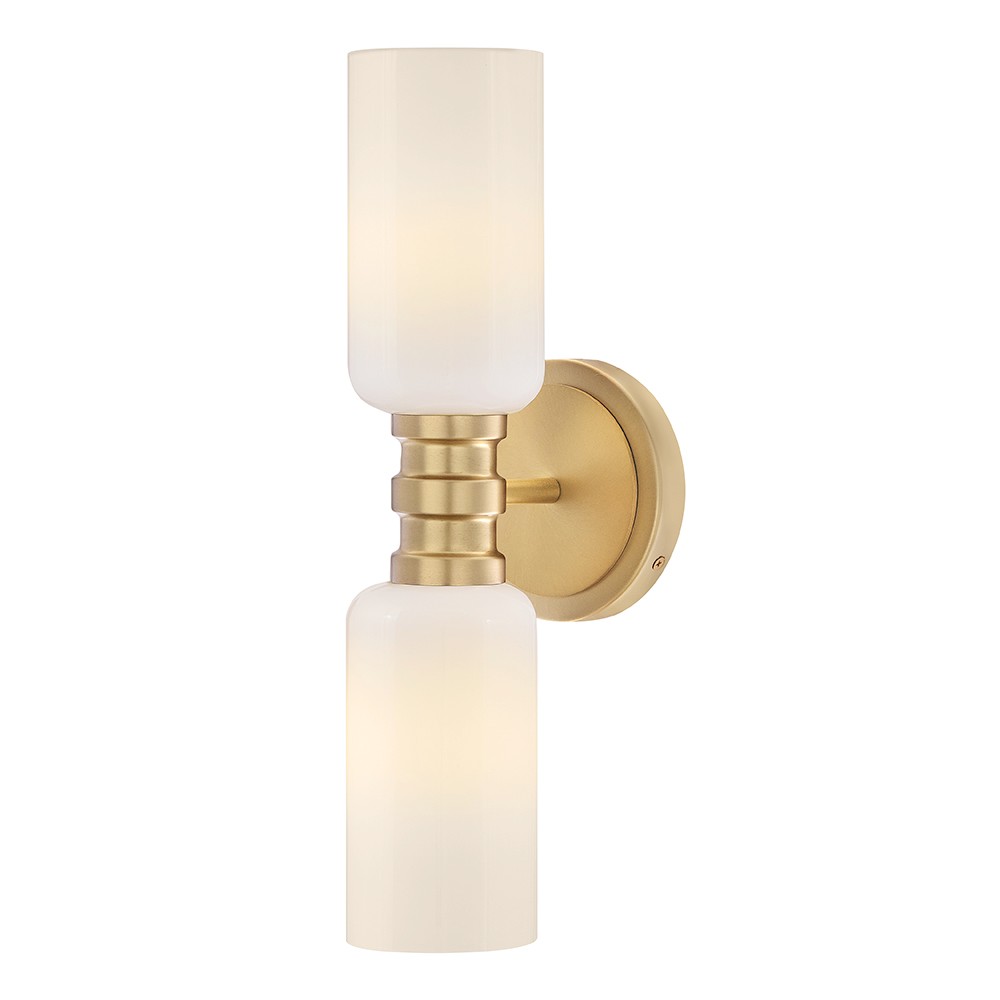Lacquered Brass LED Wall Sconce from the Naomi Collection