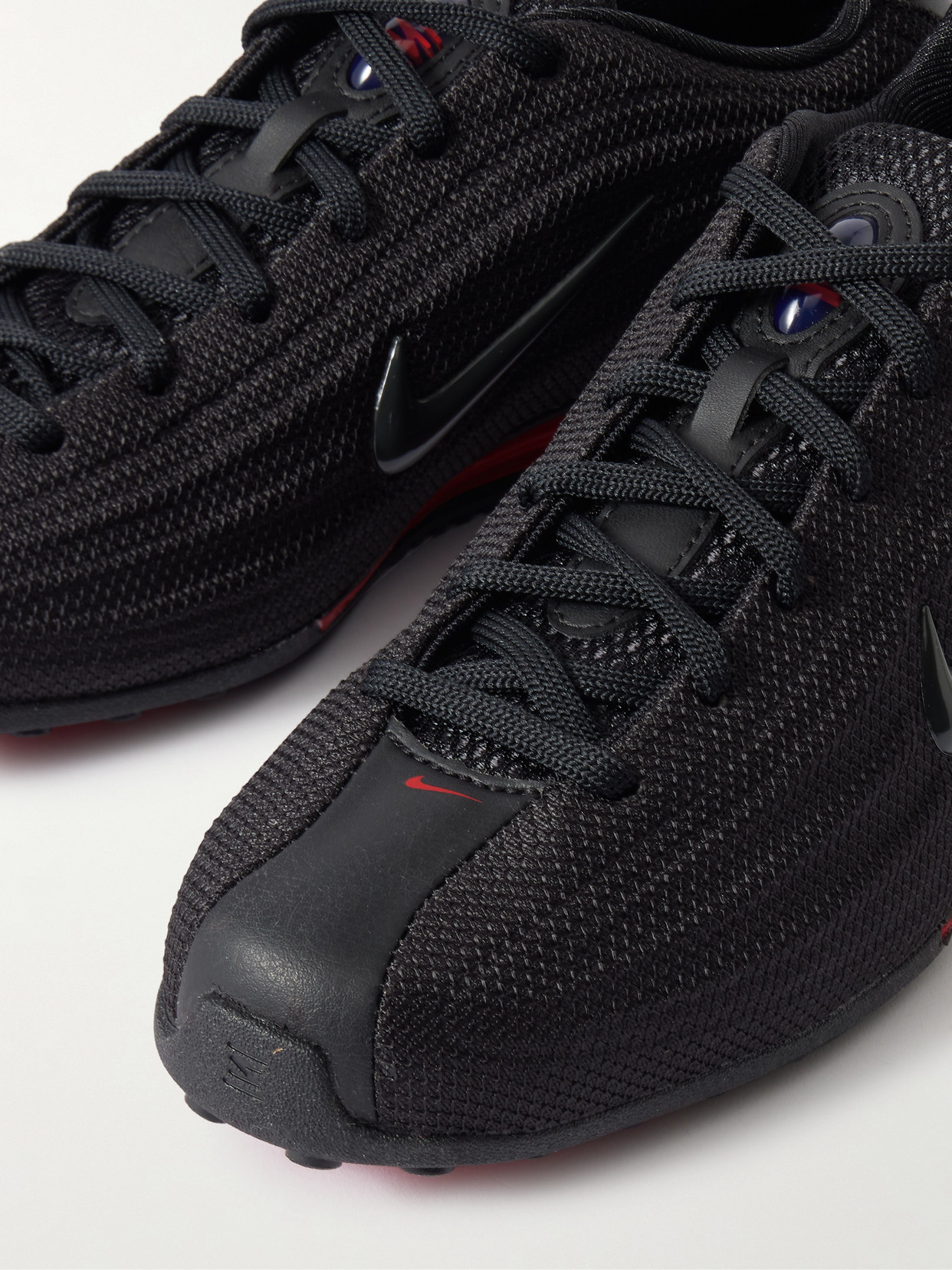 Shox Z Leather Sneakers - Black