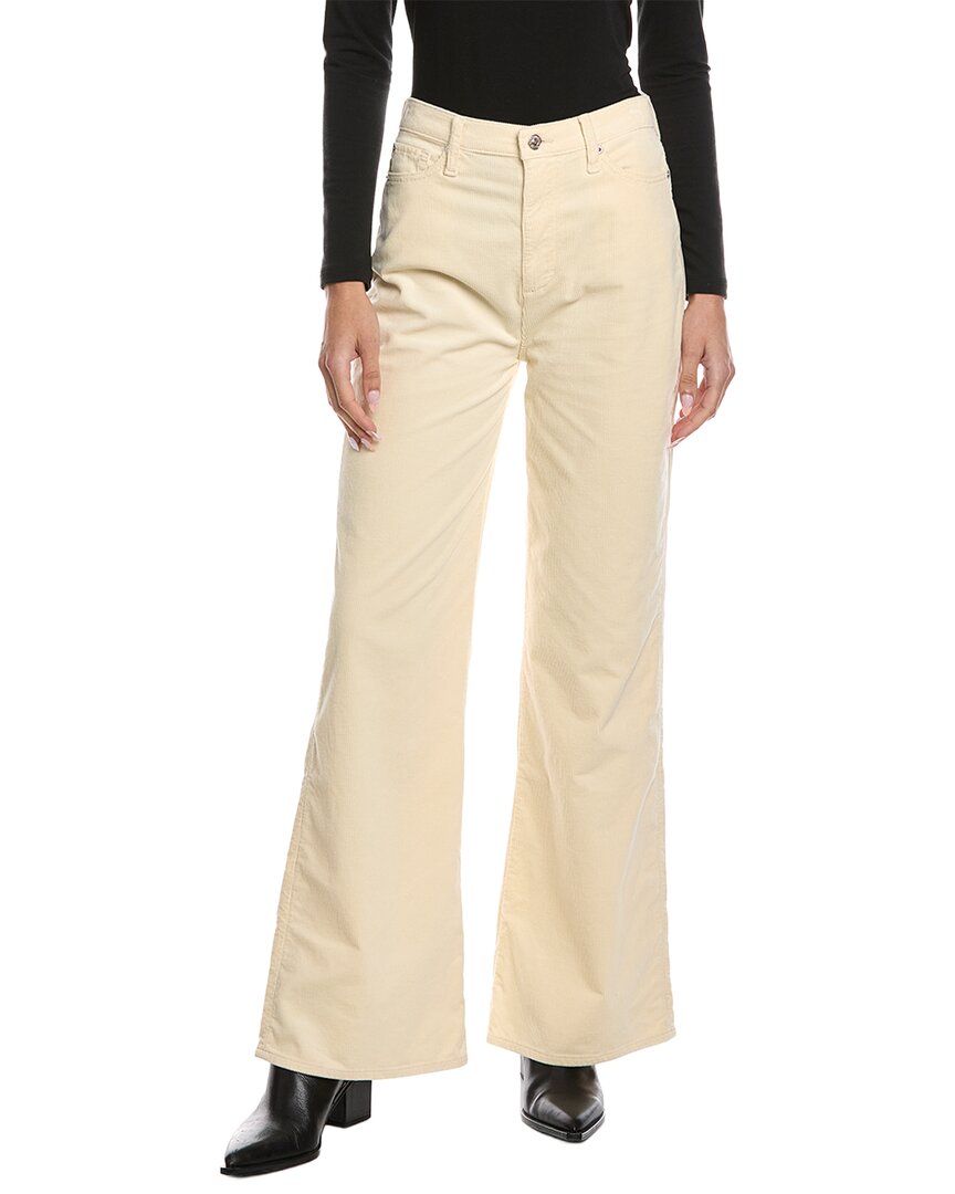 Ultra High Rise Corduroy Eggshell Jean