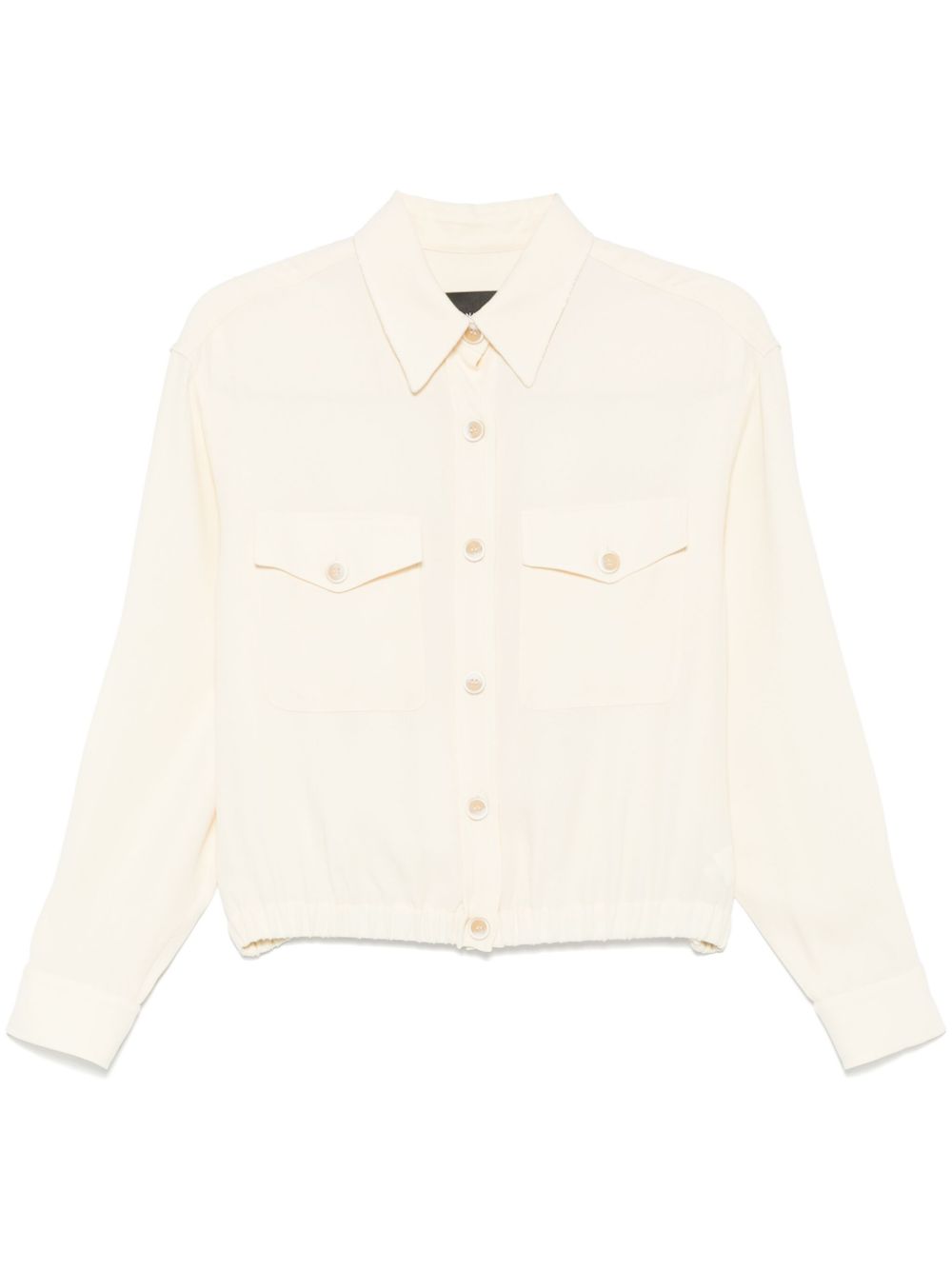Bead-detail jacket - Neutrals