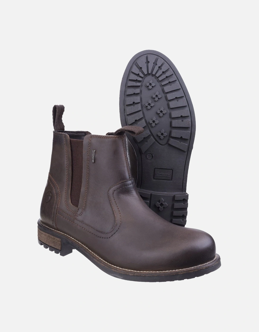 Men's Cotswold Worcester Leather Men's Brown Boots - Size: 10