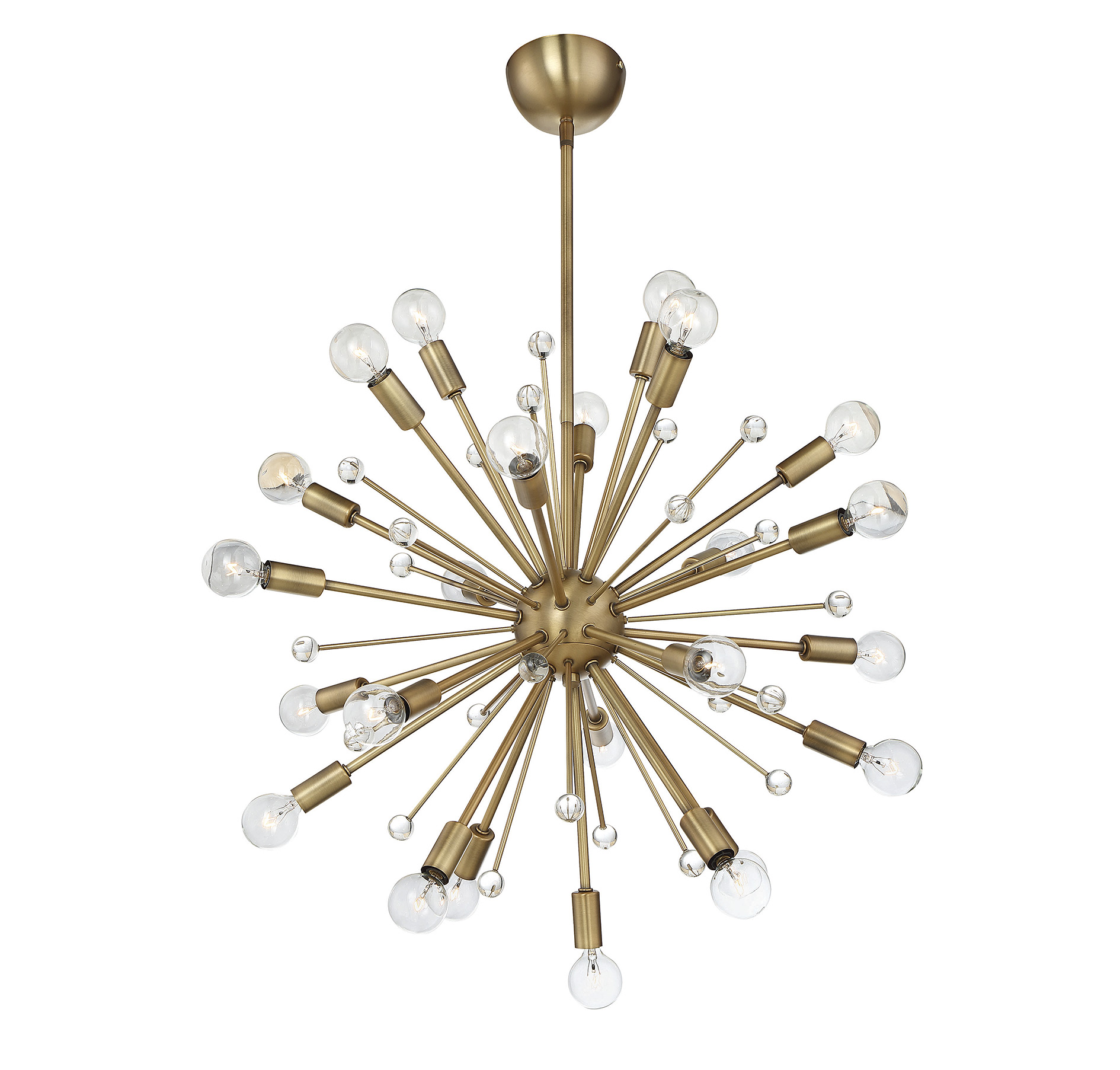 Savoy House Galea Sputnik Chandelier in Warm Bras
