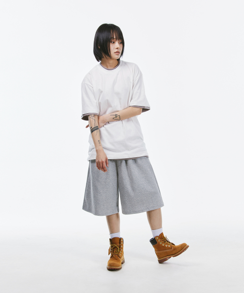 Two-Tuck Regular Bermuda Training Pants
