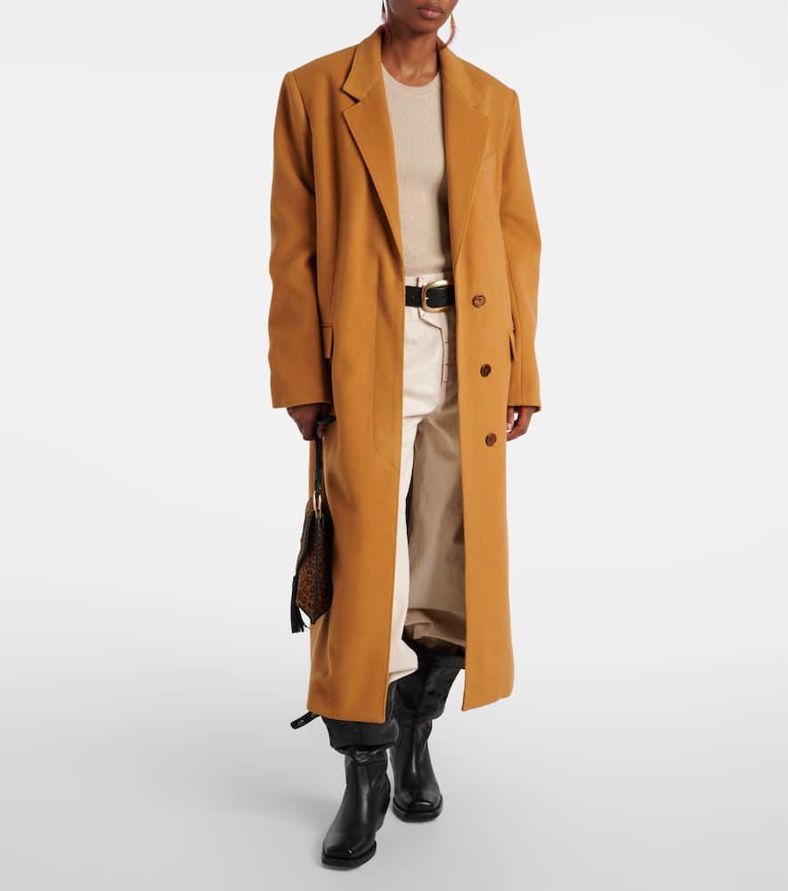 Ellenita wool-blend coat