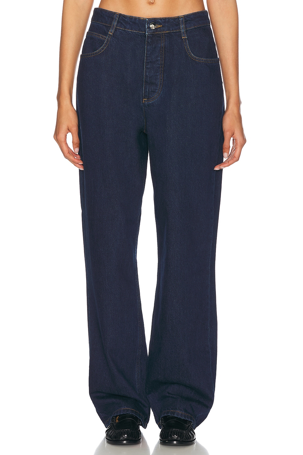Ronny Kobo Sade Jeans in Denim-Dark.  26. Also in 23