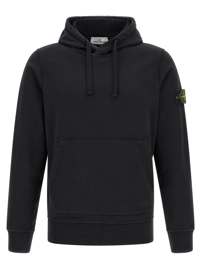 Black Solid Hoodie