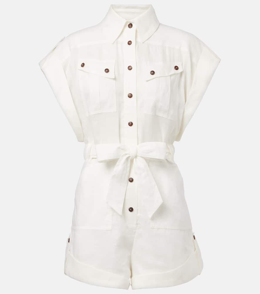 Linen playsuit