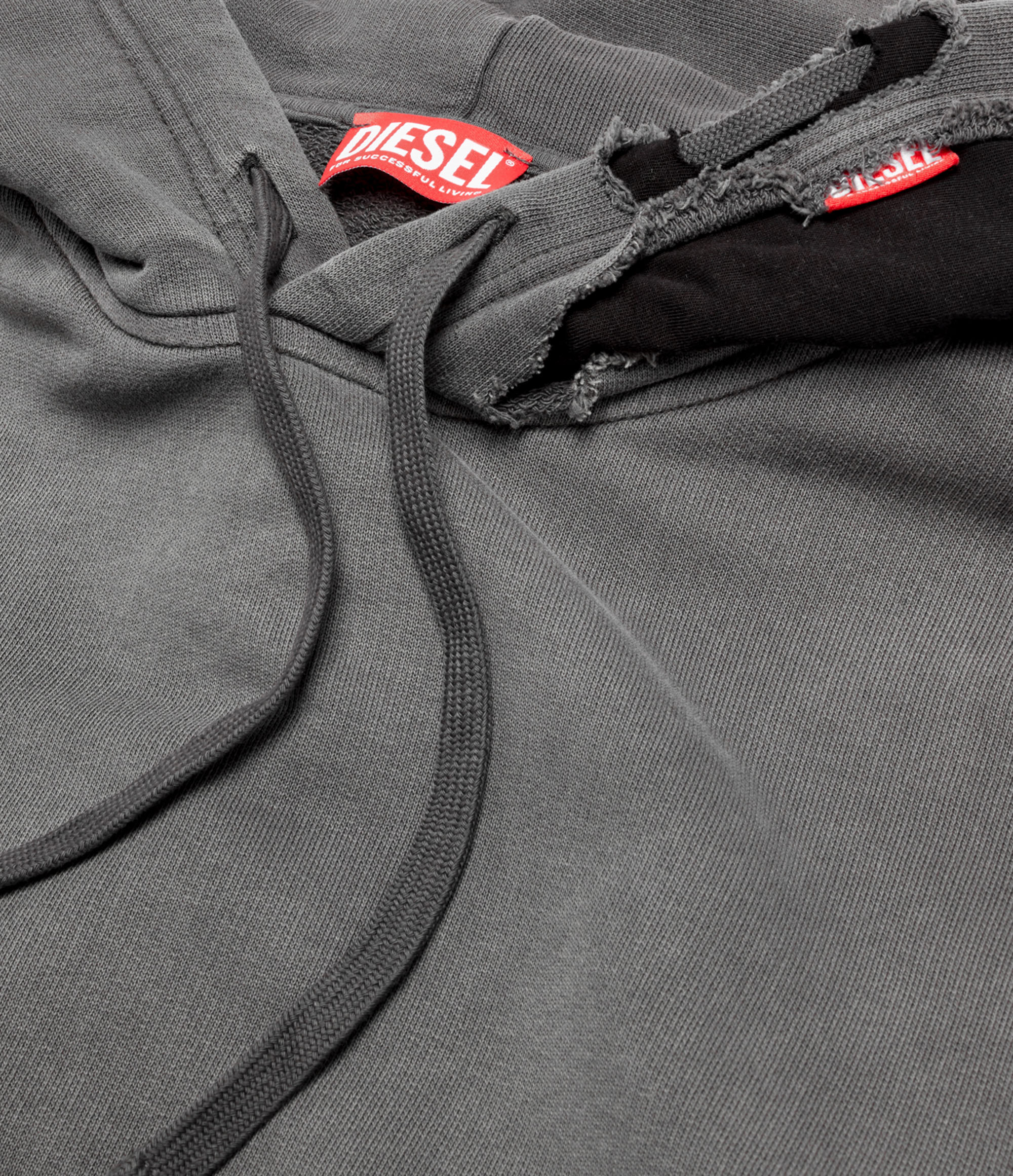 S-Macsrot cotton hoodie - Grey
