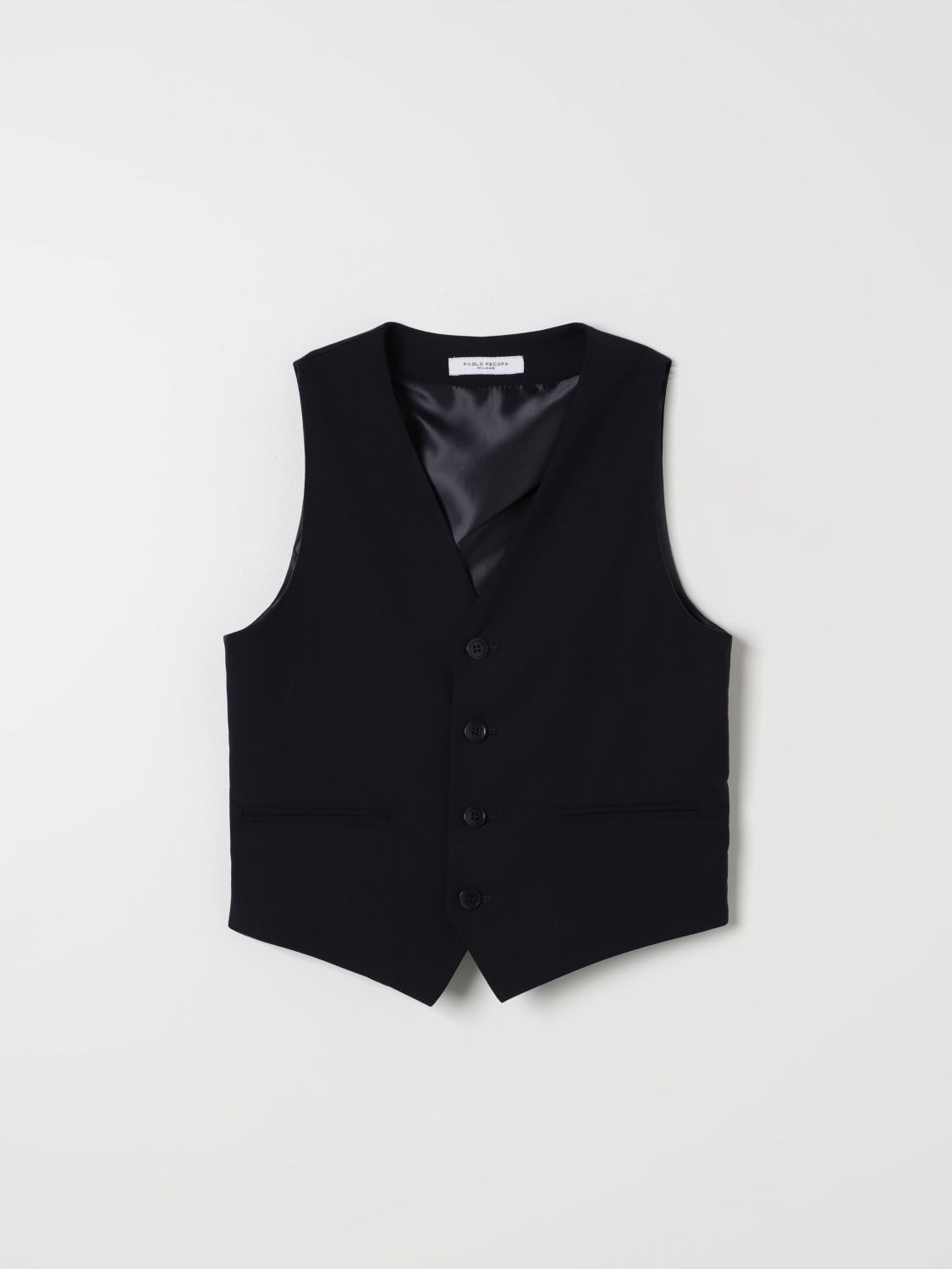 Waistcoat Kids color Blue