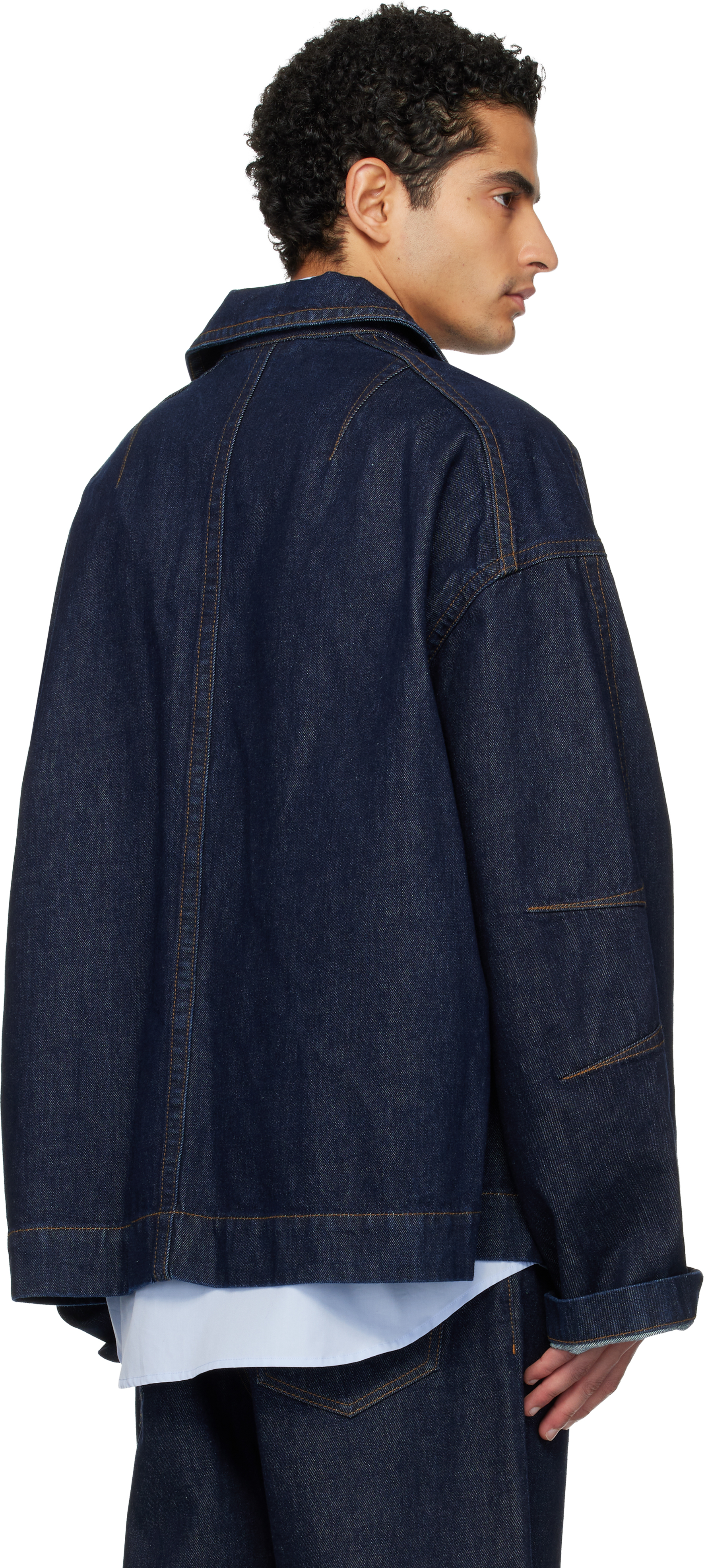 Navy Heavyweight Denim Jacket